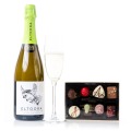 Eltoora Manx Sparkling Wine & Belgian Chocolates